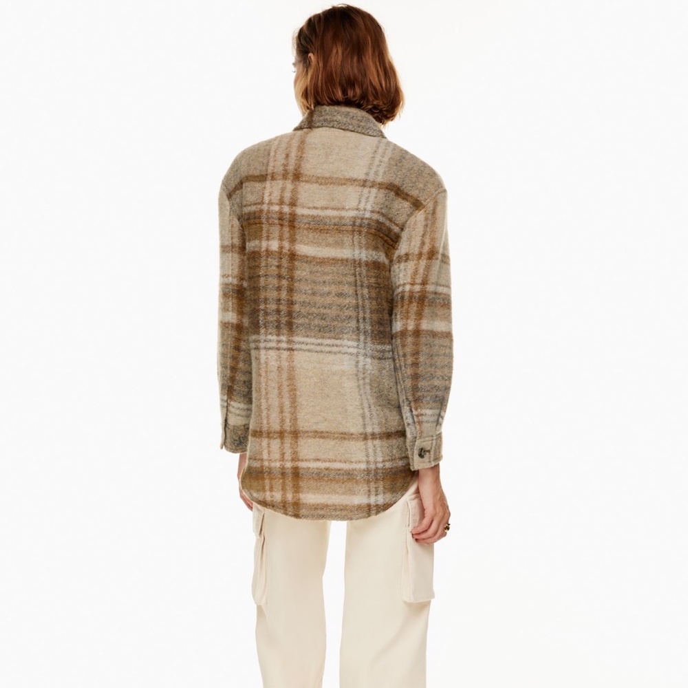 SOLD 〰️ LIKE NEW Aritzia Wilfred Free Ganna Shirt Jacket - Picture 4 of 13